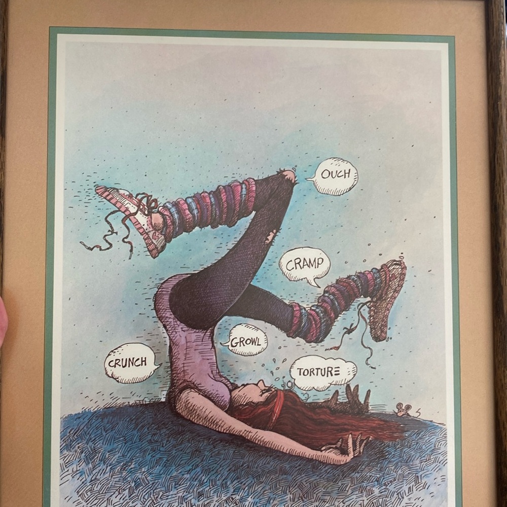 Shape Up - Gary Patterson Framed‎ Art 11”x14”